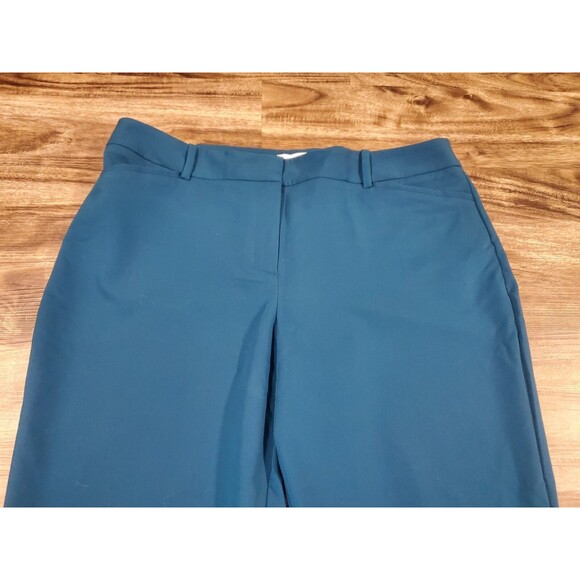 NWOT Liz Claiborne Audra Women's Size 16 Pants Slacks Blue Trousers - Picture 2 of 5